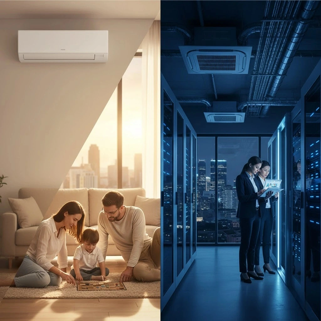 Aire acondicionado y Calefacción para empresas y casas